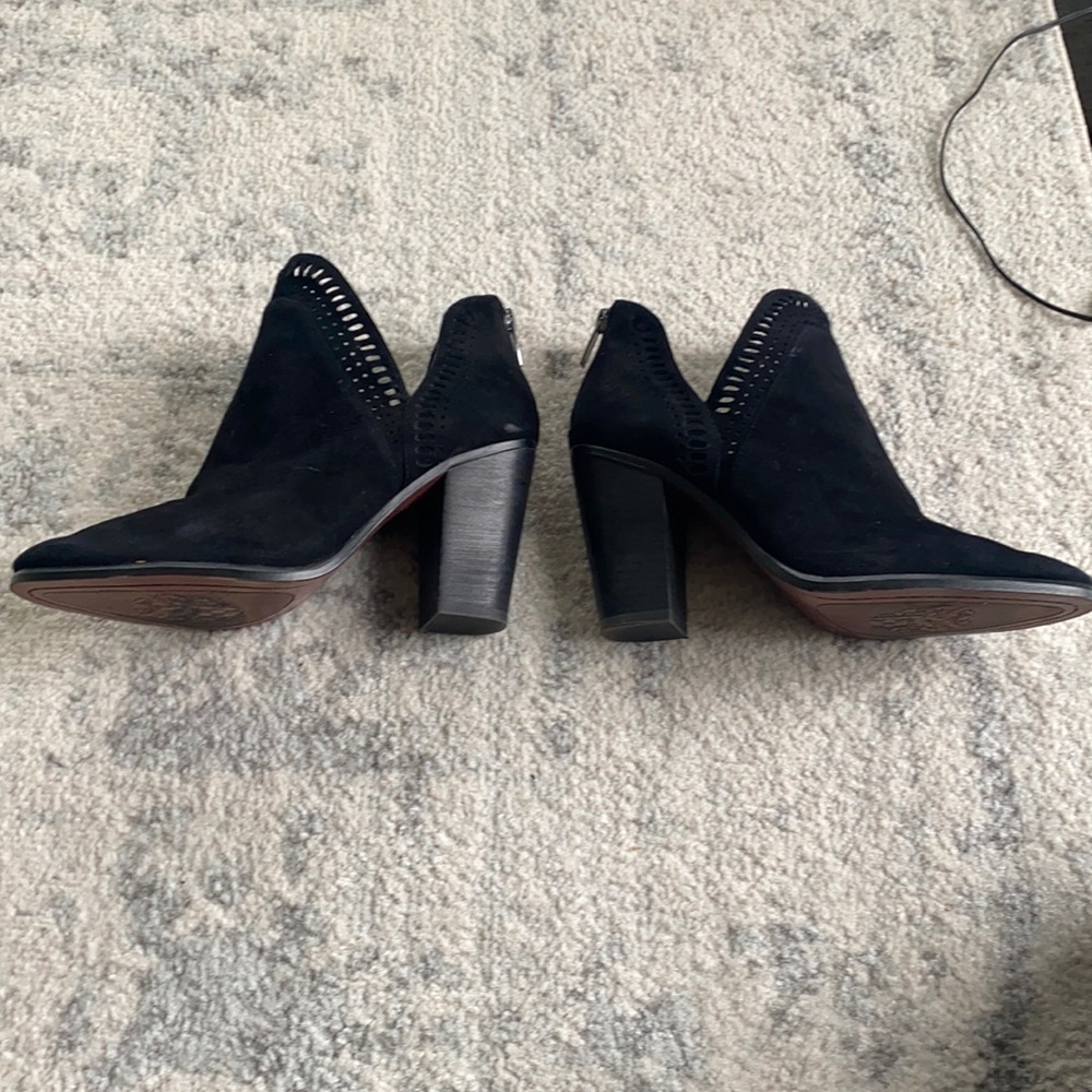 Vince camuto cut out booties